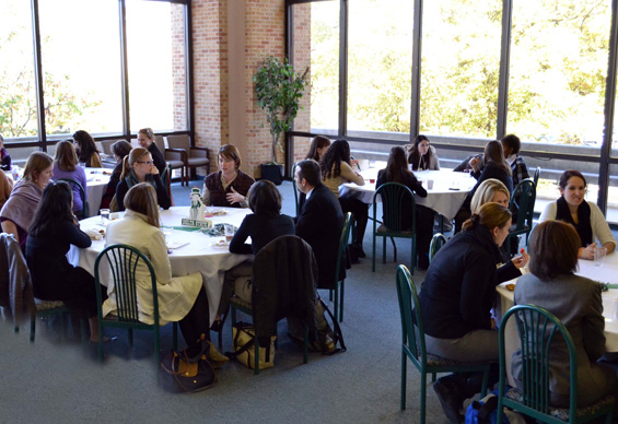 Teach For America leadership team members gather on the campus of Delta State University to learn about the Delta region.